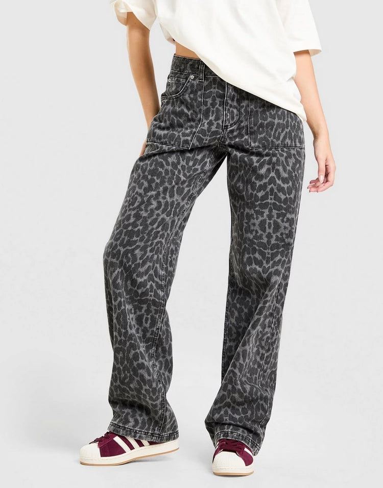 Unlike Humans Mid-Rise Loose Jeans