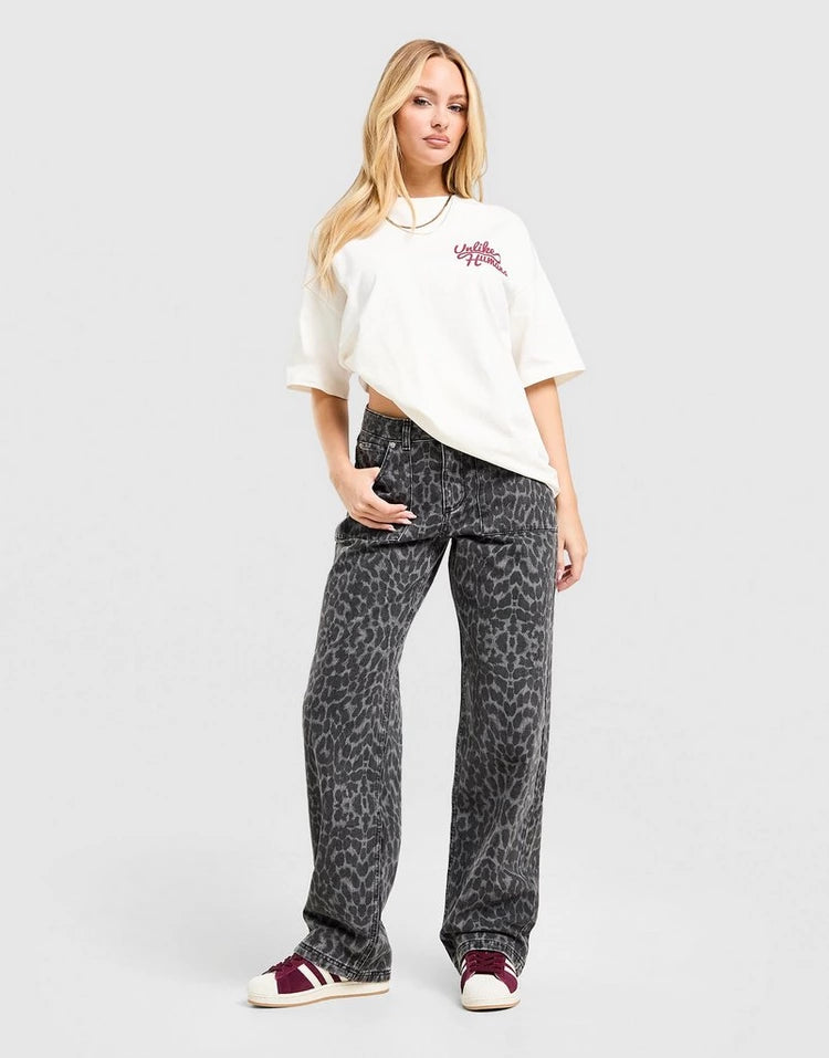 Unlike Humans Mid-Rise Loose Jeans