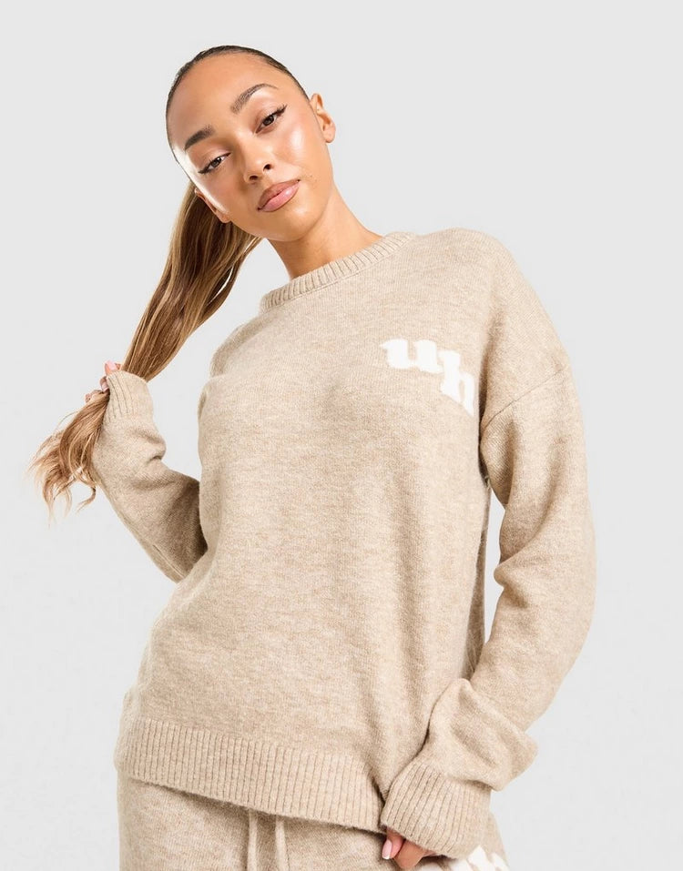 Unlike Humans Knit Crew Sweatshirt