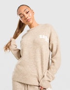 Unlike Humans Knit Crew Sweatshirt