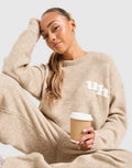 Unlike Humans Knit Crew Sweatshirt