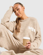 Unlike Humans Knit Crew Sweatshirt