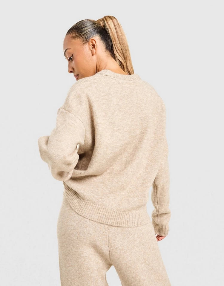 Unlike Humans Knit Crew Sweatshirt