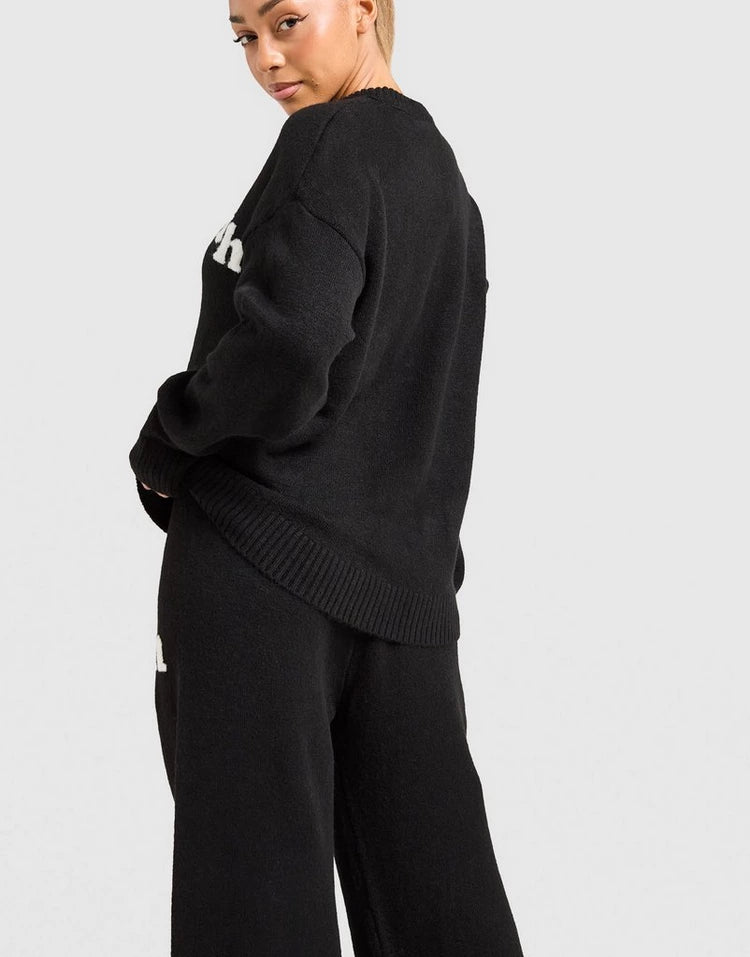 Unlike Humans Knit Crew Sweatshirt