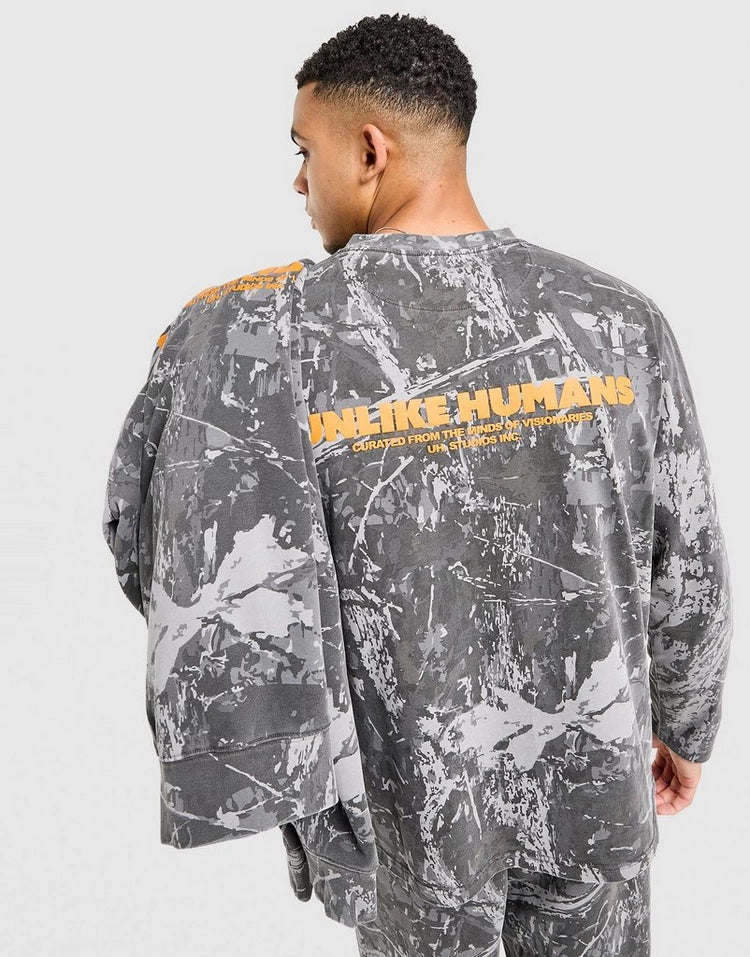 Unlike Humans Wessex Long Sleeve T-Shirt