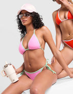 Unlike Humans Heat Triangle Bikini Top