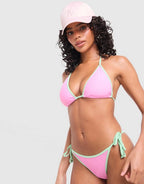 Unlike Humans Heat Triangle Bikini Top