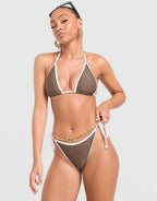 Unlike Humans Heat Triangle Bikini Bottoms