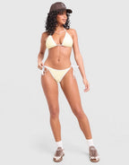 Unlike Humans Heat Triangle Bikini Top