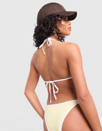 Unlike Humans Heat Triangle Bikini Top