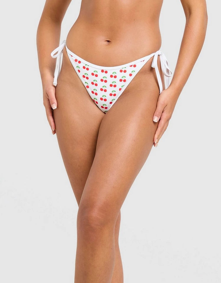 Unlike Humans Cherry Charm Bikini Bottoms