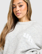 Unlike Humans Knit Crew Sweatshirt