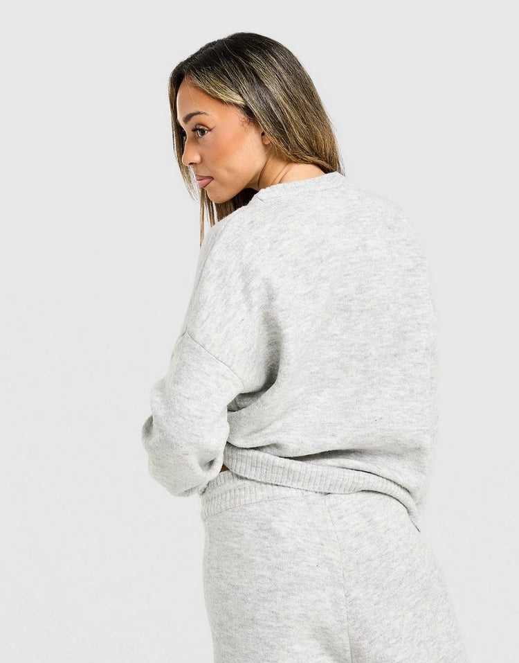 Unlike Humans Knit Crew Sweatshirt