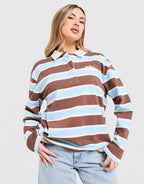 Unlike Humans Stripe Rugby Shirt