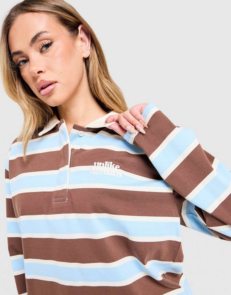 Unlike Humans Stripe Rugby Shirt